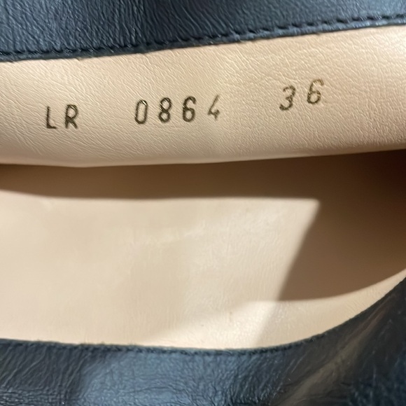 Diane B made in Italy black suede knee high boots size 36 - Picture 16 of 17